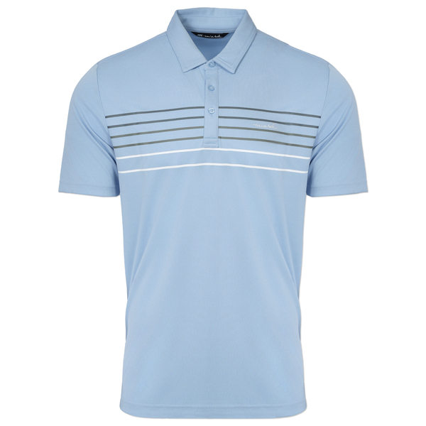 TravisMathew Coto Performance Chest Stripe Polo